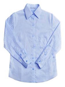 [オーダーシャツ]【形態安定】ビジネスシーンに映える！爽やかな印象ブルーシャツ