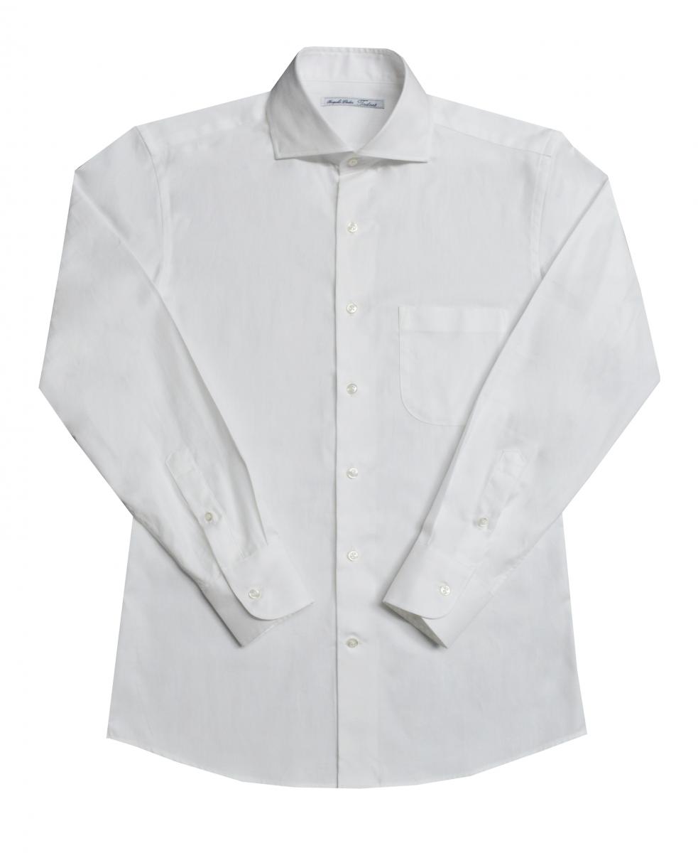 [オーダーシャツ]定番の白シャツを柔らかい着心地でお届け