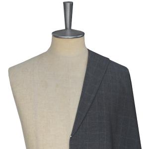 [オーダーレディーススーツ スカートセット]英国の伝統柄グレンチェック×グレーで上品さをプラス